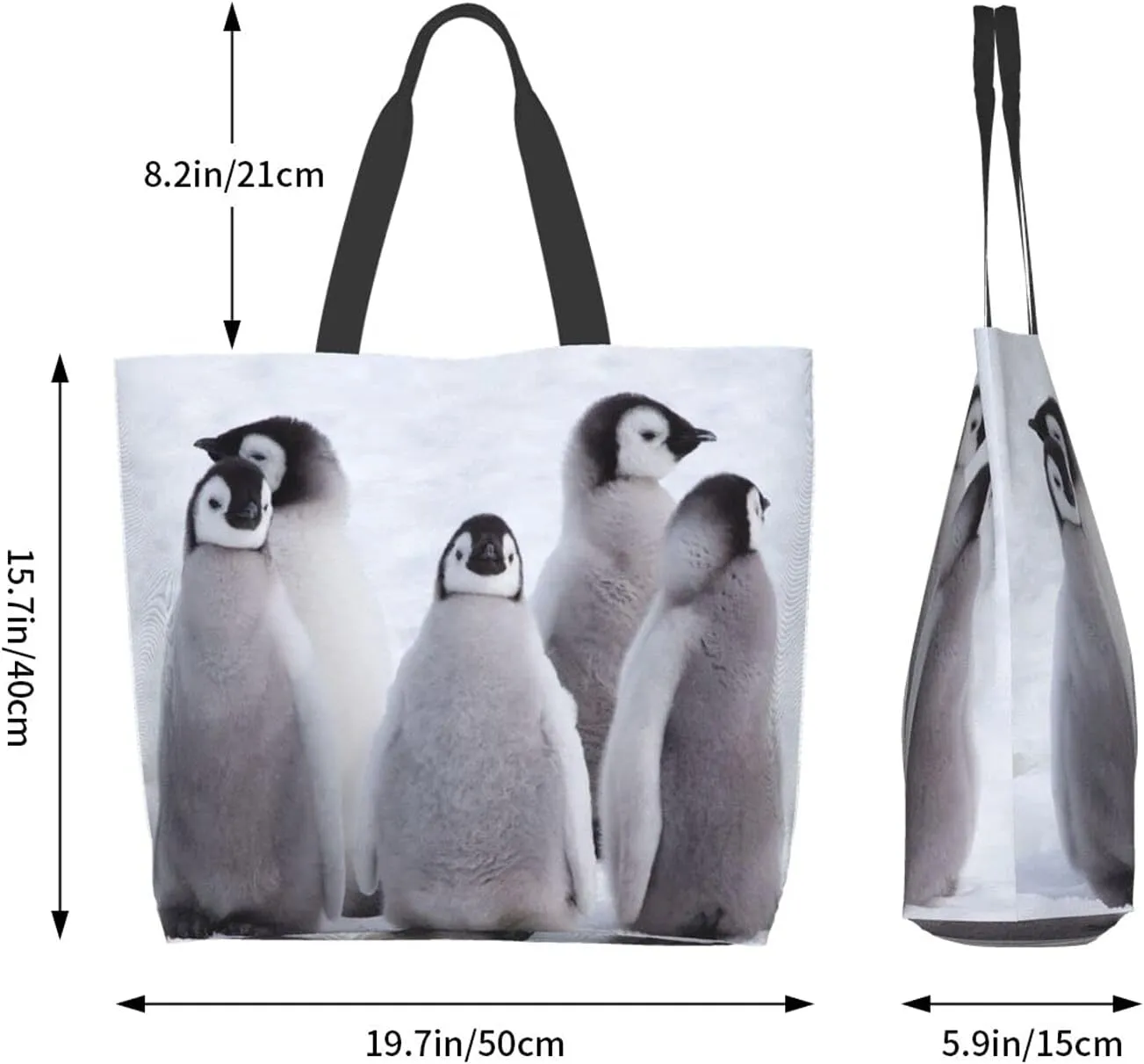 Famame Canvas Tote Bag Large Women Casual Shoulder Bag Handbag Reusable Multipurpose Shopping Grocery Bag For Outdoors…
