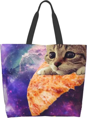 Famame Canvas Tote Bag Large Women Casual Shoulder Bag Handbag Reusable Multipurpose Shopping Grocery Bag For Outdoors…