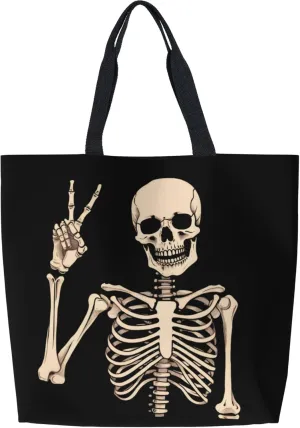 Famame Canvas Tote Bag Large Women Casual Shoulder Bag Handbag Reusable Multipurpose Shopping Grocery Bag For Outdoors…