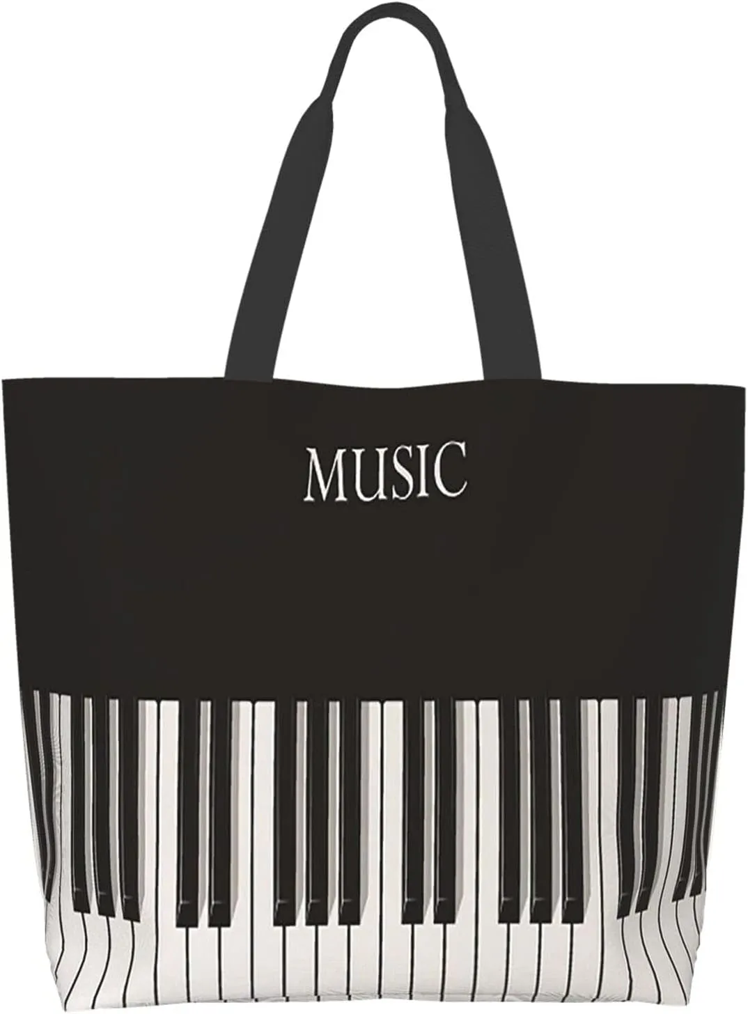 Famame Canvas Tote Bag Large Women Casual Shoulder Bag Handbag Reusable Multipurpose Shopping Grocery Bag For Outdoors…