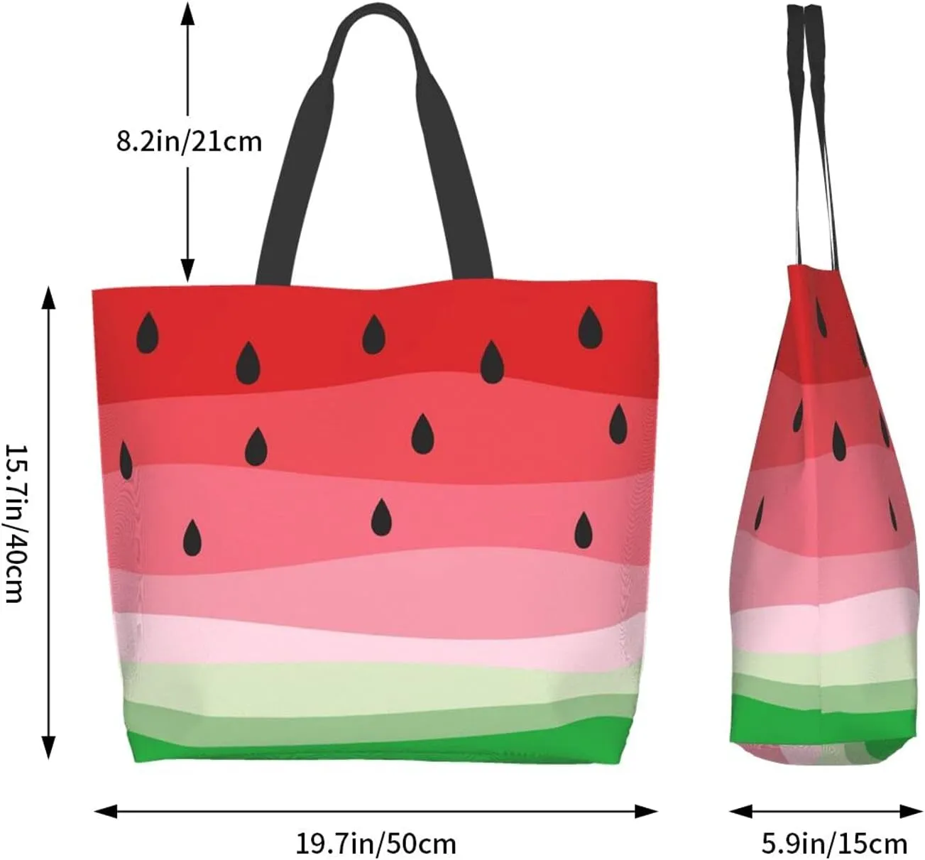 Famame Canvas Tote Bag Large Women Casual Shoulder Bag Handbag Reusable Multipurpose Shopping Grocery Bag For Outdoors…