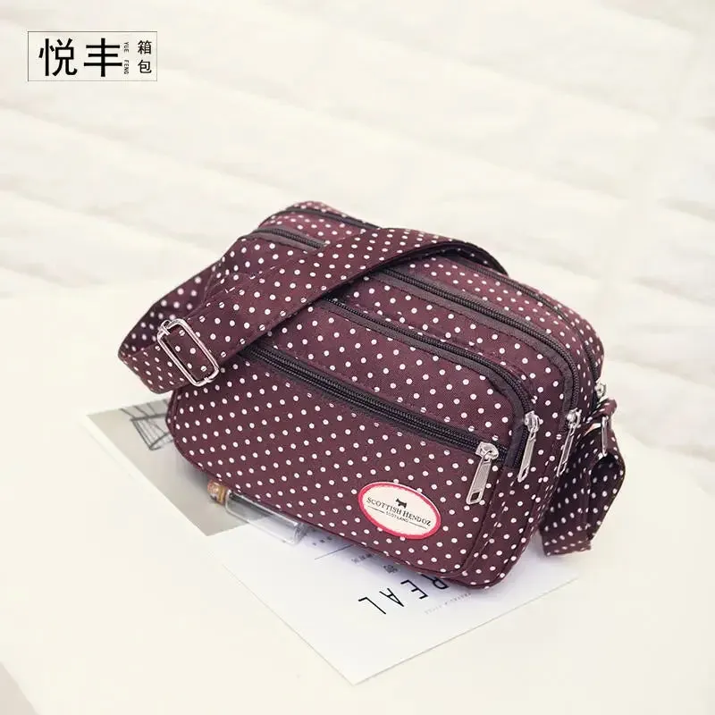 Fashion New Casual Canvas Messenger Bag Ladies Shoulder Handbag Small Manufacturer Fashion Women Crossbody Bag