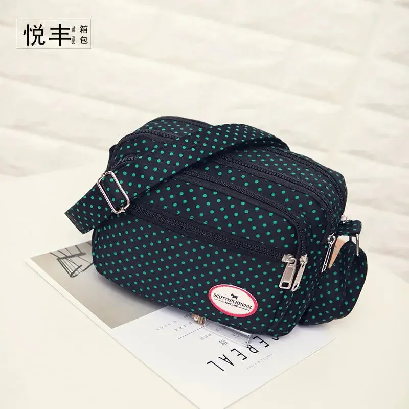 Fashion New Casual Canvas Messenger Bag Ladies Shoulder Handbag Small Manufacturer Fashion Women Crossbody Bag