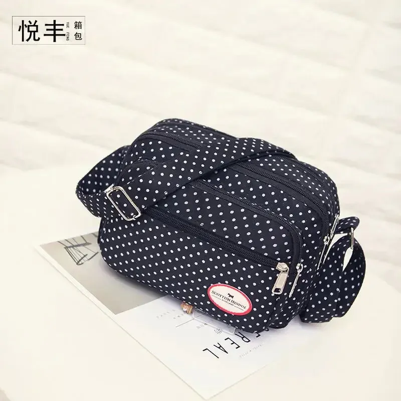 Fashion New Casual Canvas Messenger Bag Ladies Shoulder Handbag Small Manufacturer Fashion Women Crossbody Bag