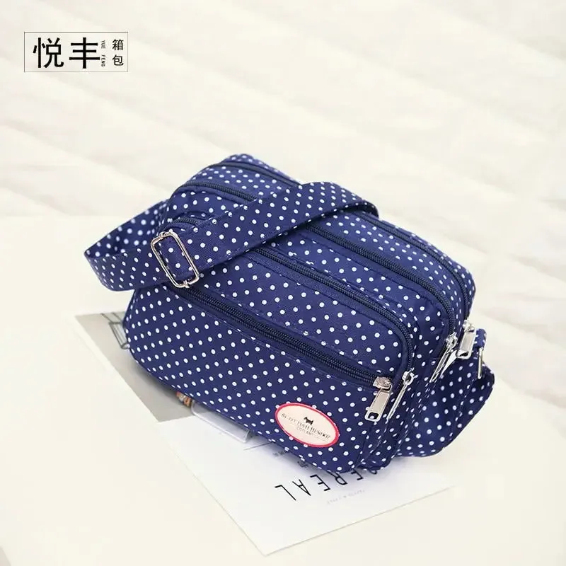 Fashion New Casual Canvas Messenger Bag Ladies Shoulder Handbag Small Manufacturer Fashion Women Crossbody Bag