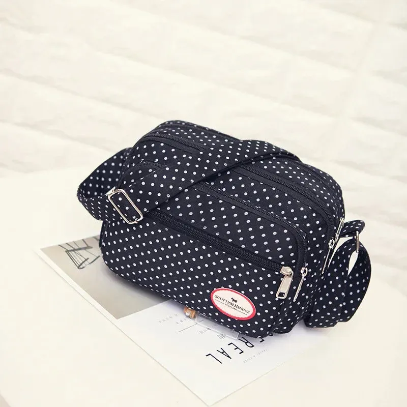 Fashion New Casual Canvas Messenger Bag Ladies Shoulder Handbag Small Manufacturer Fashion Women Crossbody Bag