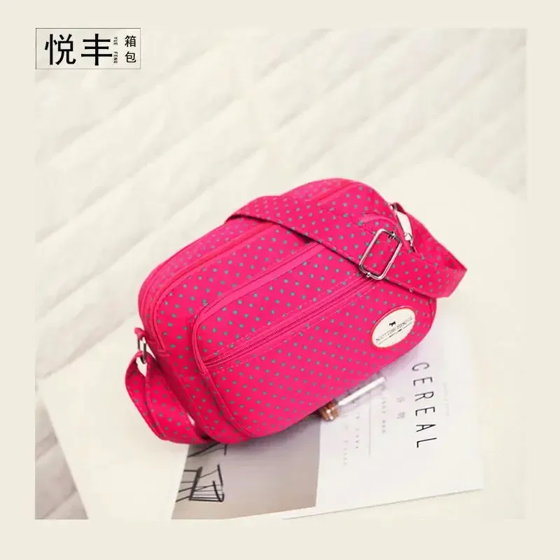 Fashion New Casual Canvas Messenger Bag Ladies Shoulder Handbag Small Manufacturer Fashion Women Crossbody Bag