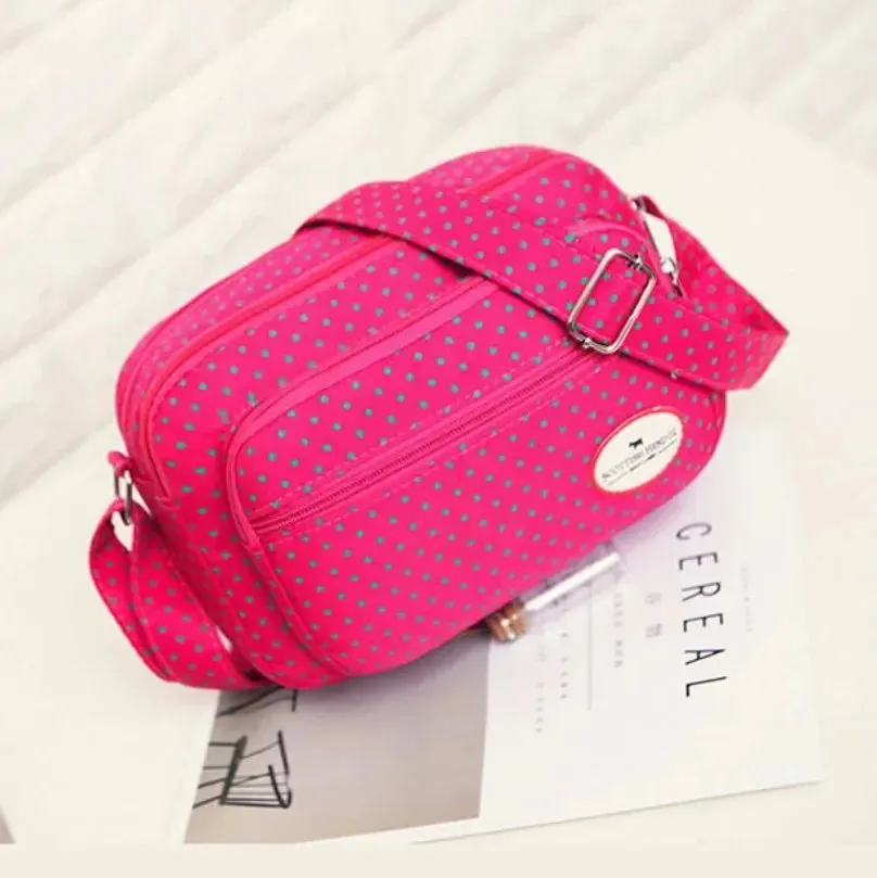 Fashion New Casual Canvas Messenger Bag Ladies Shoulder Handbag Small Manufacturer Fashion Women Crossbody Bag