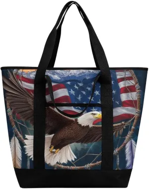 Fashionable Large Thermal Tote Bag Insulated Work/Commute Bag For Women & Men