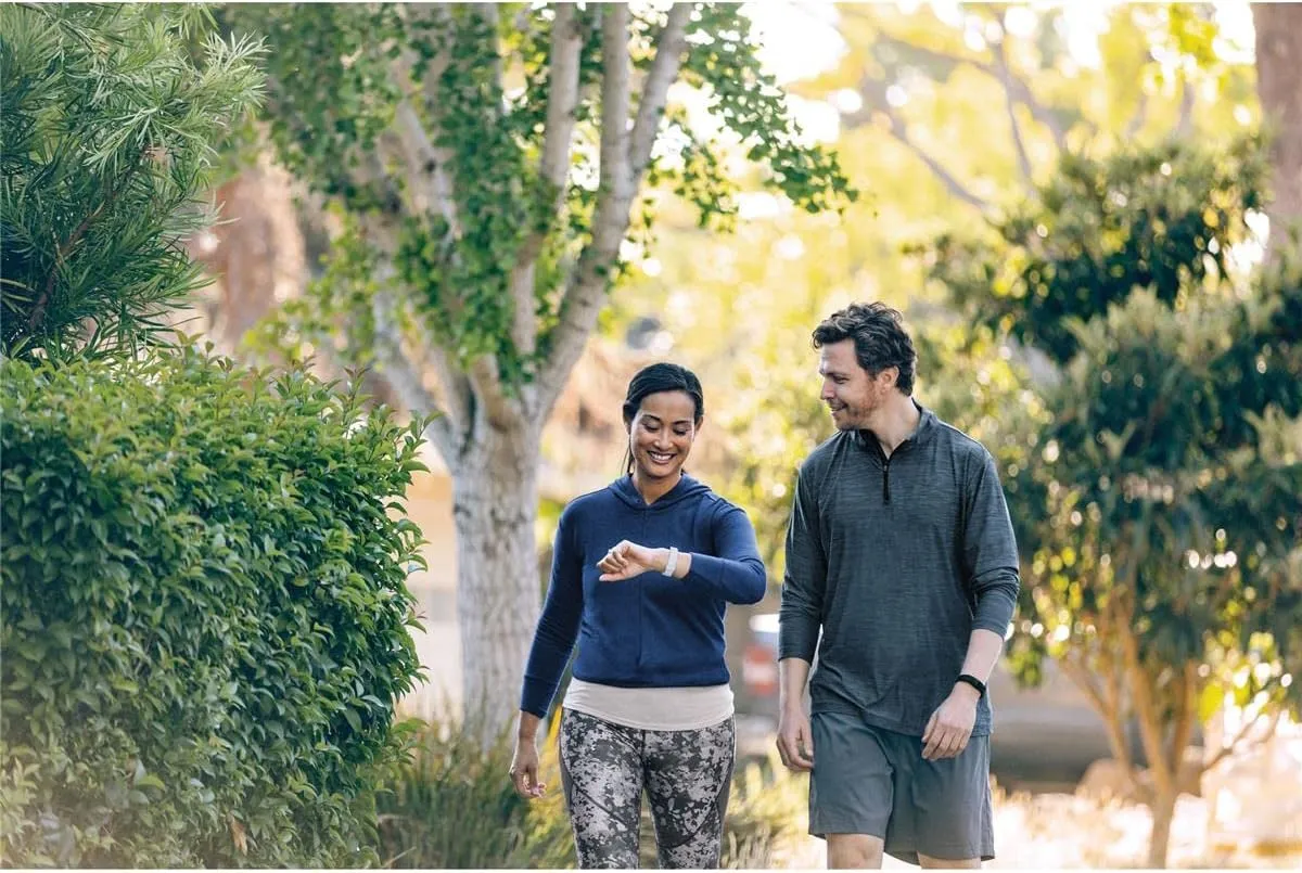 Fitbit Inspire 2 Health & Fitness Tracker with a Free 1-Year Fitbit Premium Trial, 24/7 Heart Rate, Black/Black, One Size (S & L Bands Included)