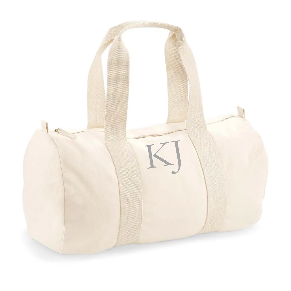 Fitness Barrel Bag Cream