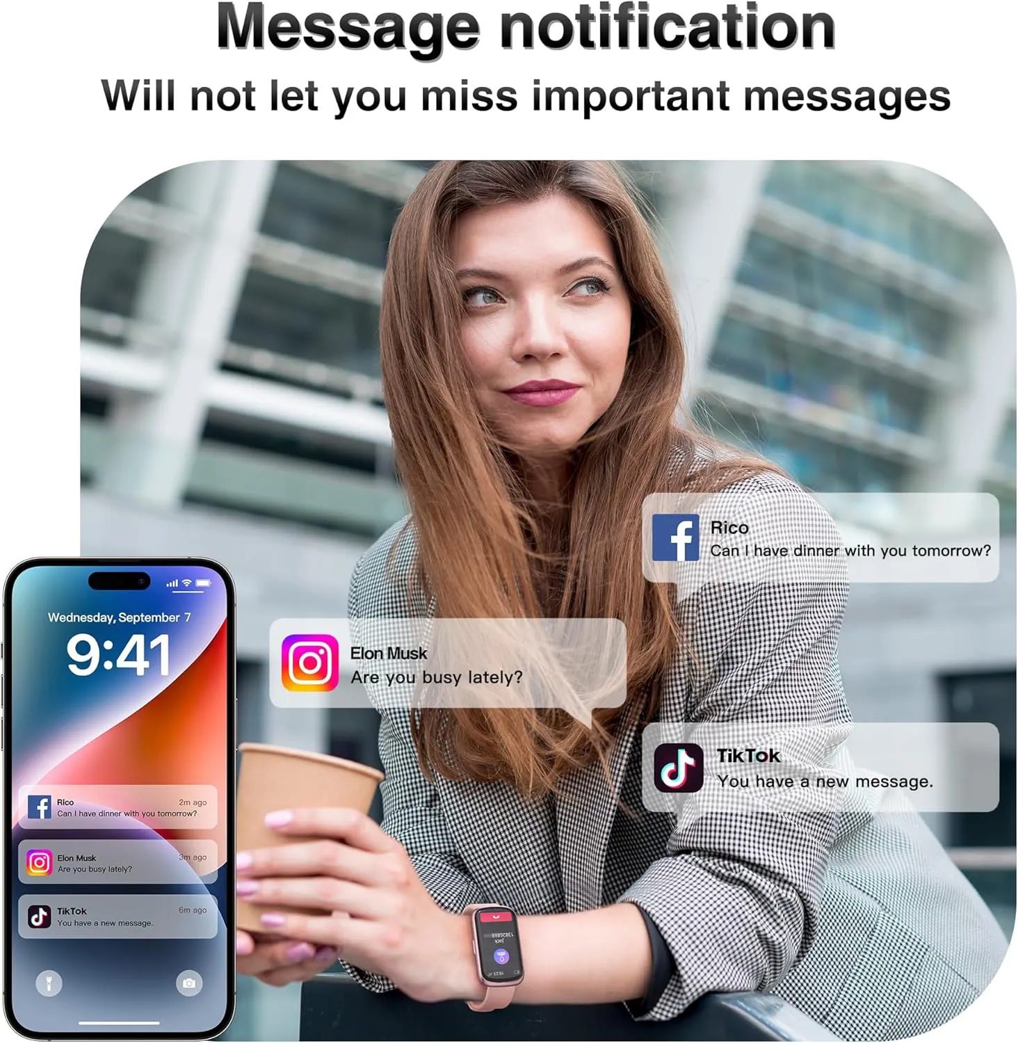 Fitness Tracker, Health Smart Watches for Women Men with 24/7 Heart Rate/Blood Pressure/Blood Oxygen Monitor, Sleep Tracker, Calories & Pedometer, IP68 Waterproof Activity Trackers for Android&iPhone