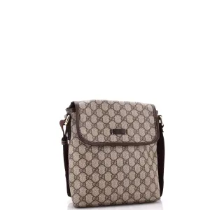 Flap Messenger GG Coated Canvas Small