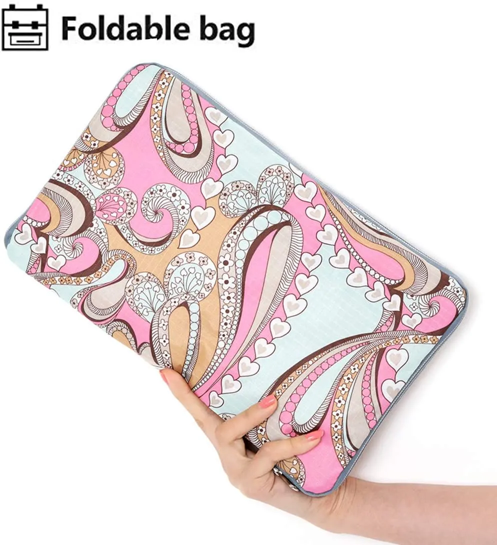 Foldable Large Travel Duffle Bag Waterproof Cute Overnight Carryon Weekender Bag for Women Girl