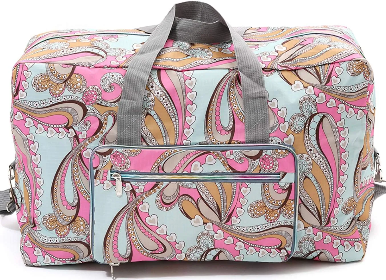 Foldable Large Travel Duffle Bag Waterproof Cute Overnight Carryon Weekender Bag for Women Girl