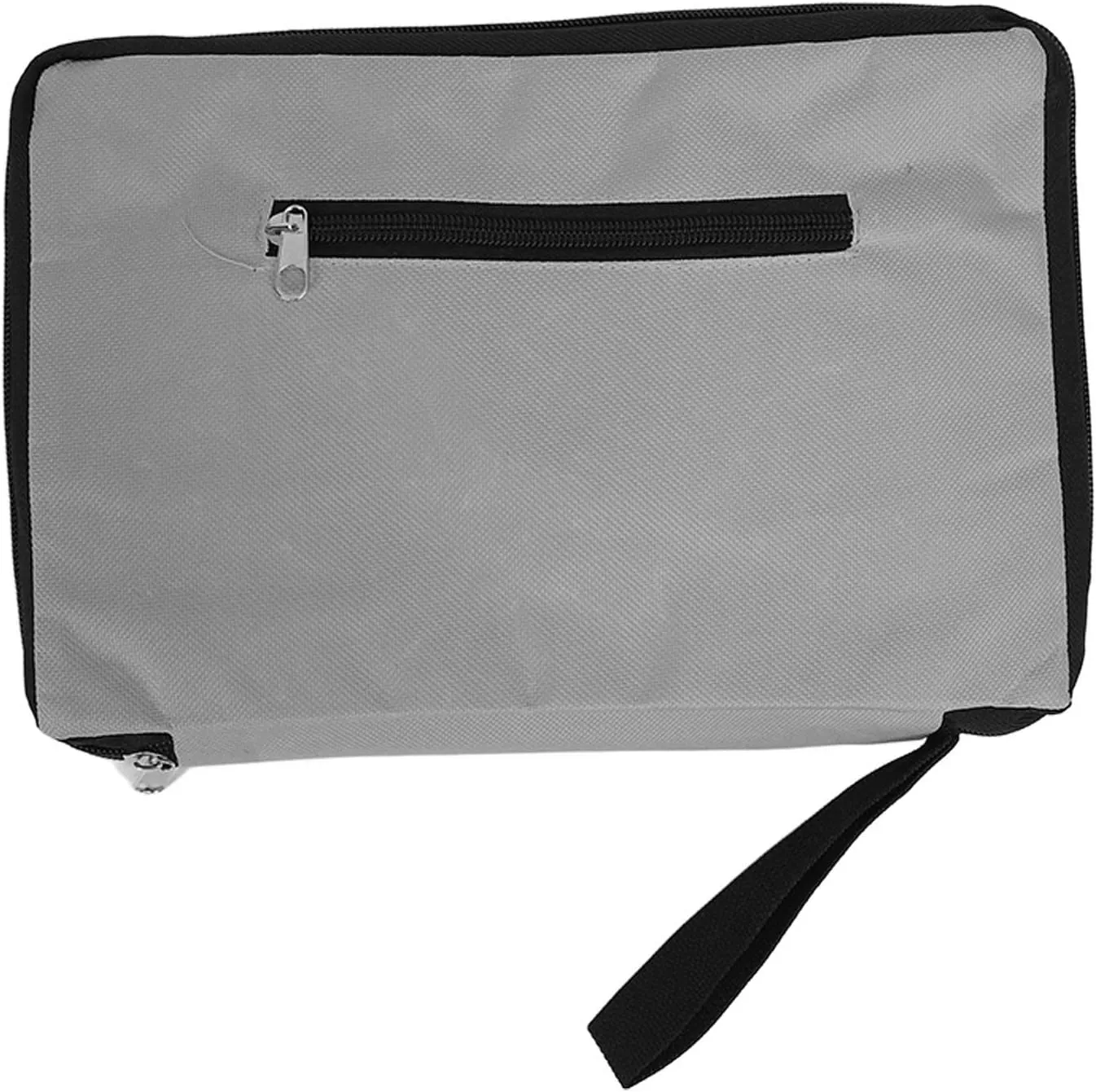 Foldable Shopping cart for Groceries with Wheels, Foldable Cart Bag Zipper Reusable Large Capacity Portable Oxford Fabric Grocery Cart Bag with Wheels (Grey)