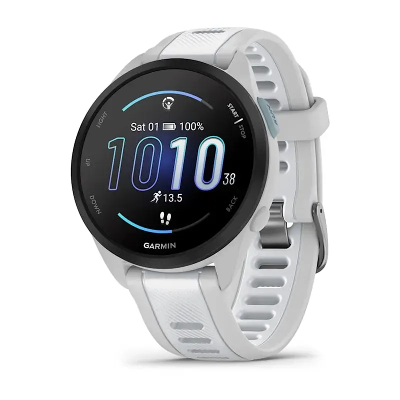 Forerunner 165 Music - Mist Grey/Whitestone