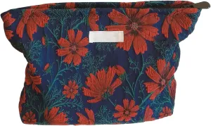 Functional Makeup Storage Bag Travel Toiletry Case Cosmetic for Travel Or Daily Use, Red