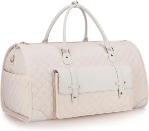 Garment Bag, Convertible Carry on Garment Bags for Hanging Clothes, Travel Duffle Suit Bag with Shoe Compartment