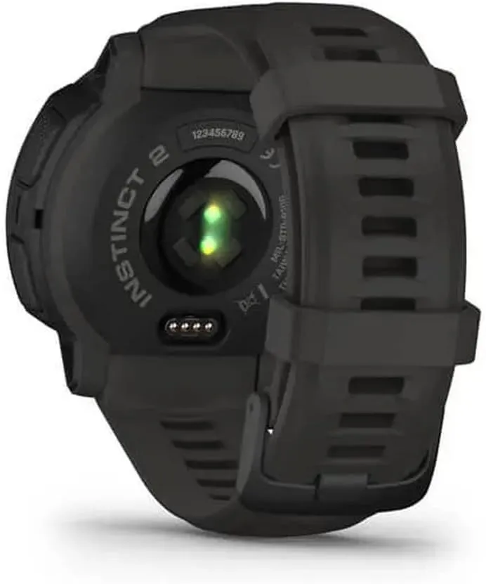 Garmin 010-02626-10 Instinct 2, Rugged Outdoor Watch with GPS, Built for All Elements, Multi-GNSS Support, Tracback Routing and More, graphite