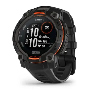 Garmin Instinct 3 Solar, 45mm, Black, GPS Smartwatch 010-02934-00