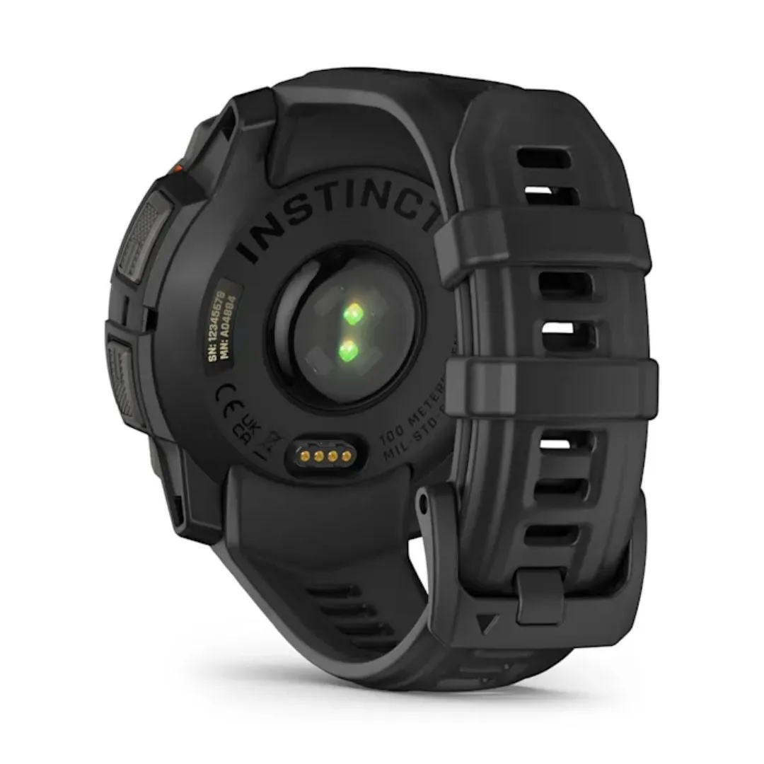 Garmin Instinct 3 Solar, 45mm, Black, GPS Smartwatch 010-02934-00