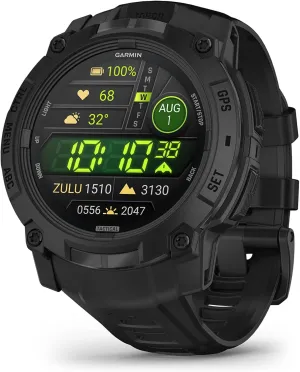 Garmin Instinct® 3 Tactical Edition, 50mm, AMOLED Display, Rugged Outdoor GPS Smartwatch