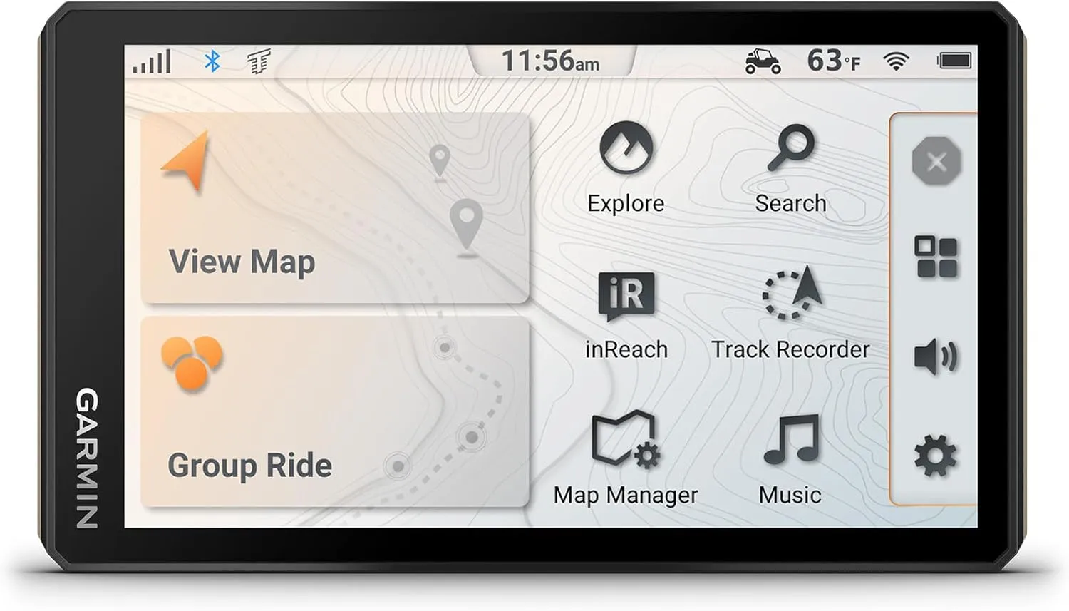 Garmin Tread® 2, Powersport Navigator, 6" Glove-Friendly Display, Built for Extreme Weather, Preloaded Mapping, Snowmobile Trails for U.S. and Canada