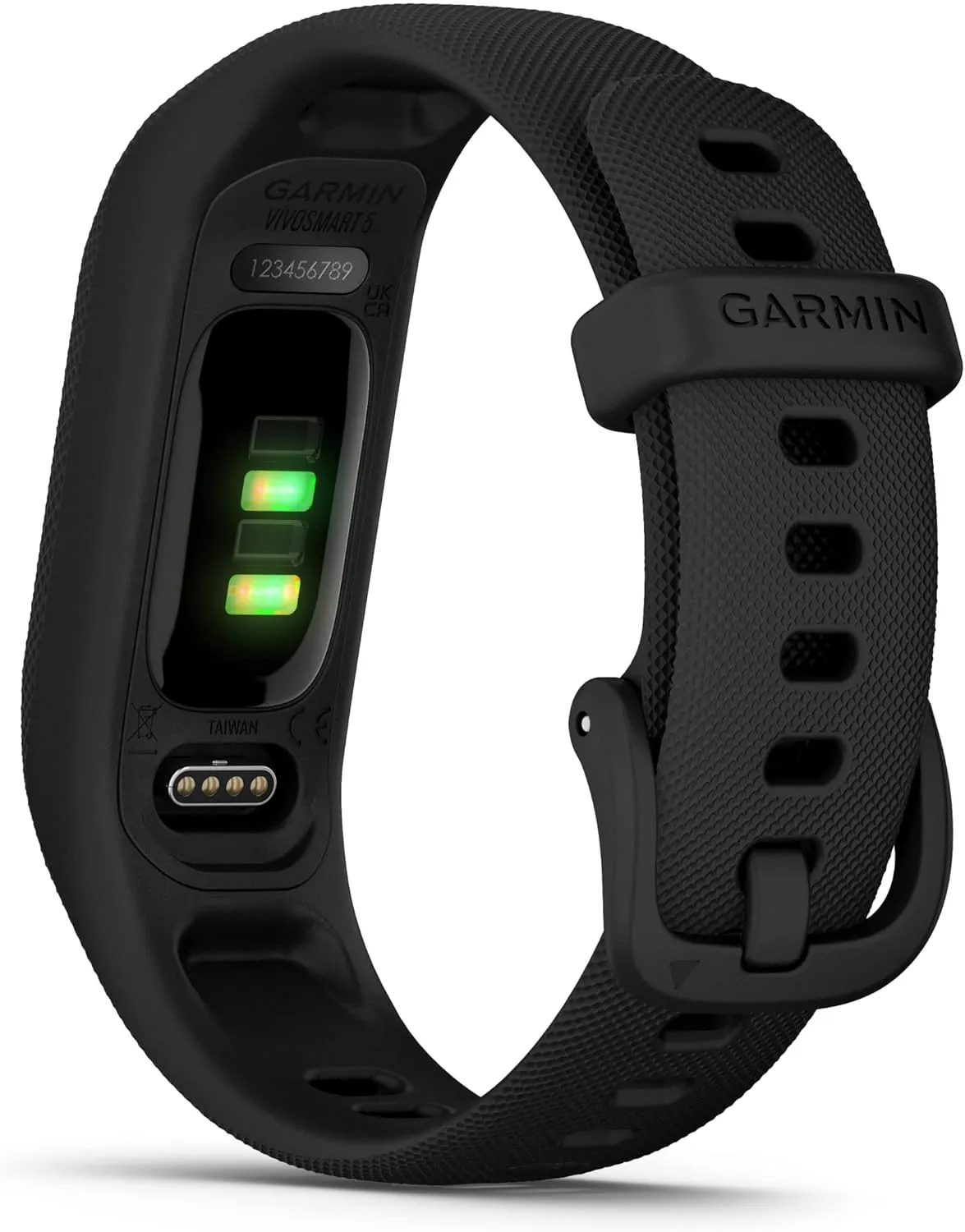 Garmin vívosmart® 5, Fitness Tracker, Long-Lasting Battery, Simple Design, Black Large