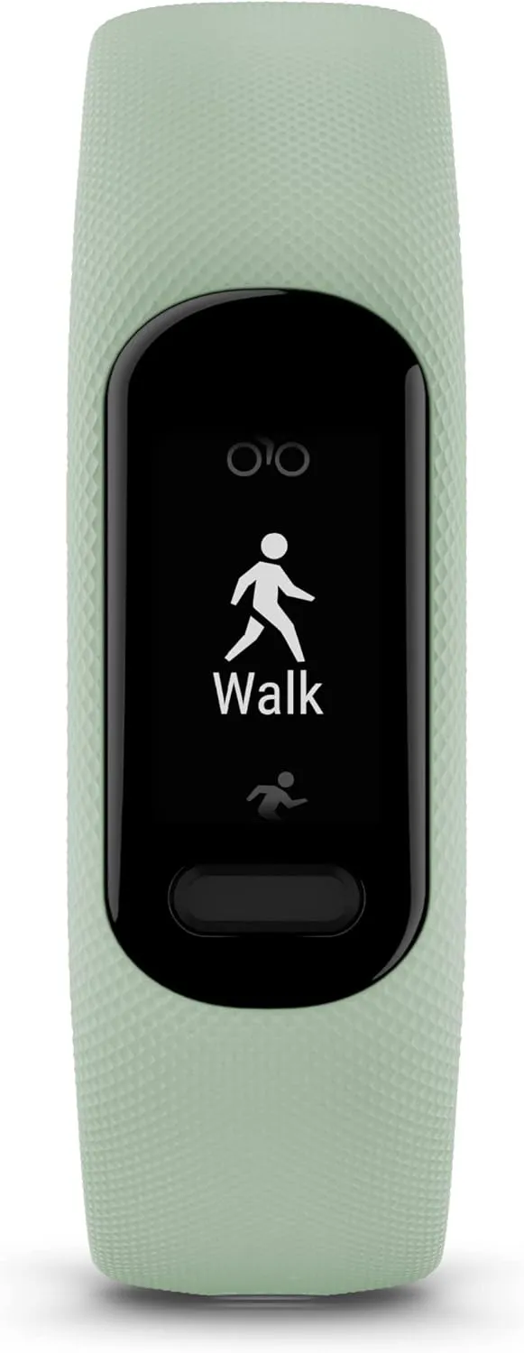 Garmin vívosmart® 5, Fitness Tracker, Long-Lasting Battery, Simple Design, Cool Mint
