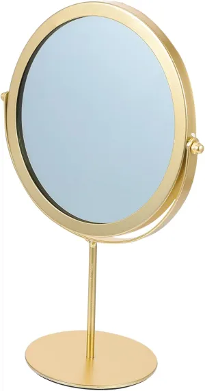 Gold Vanity Mirror High Definition Makeup Mirror Magnification for Routine