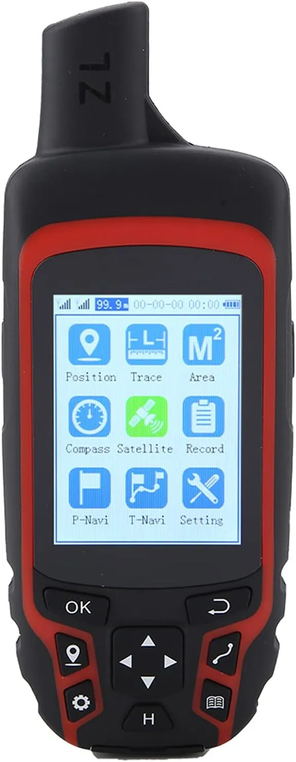 GPS Locator, Handheld GPS Navigation GPS USB Rechargeable Compass for Outdoor Adventures for Desert Crossing