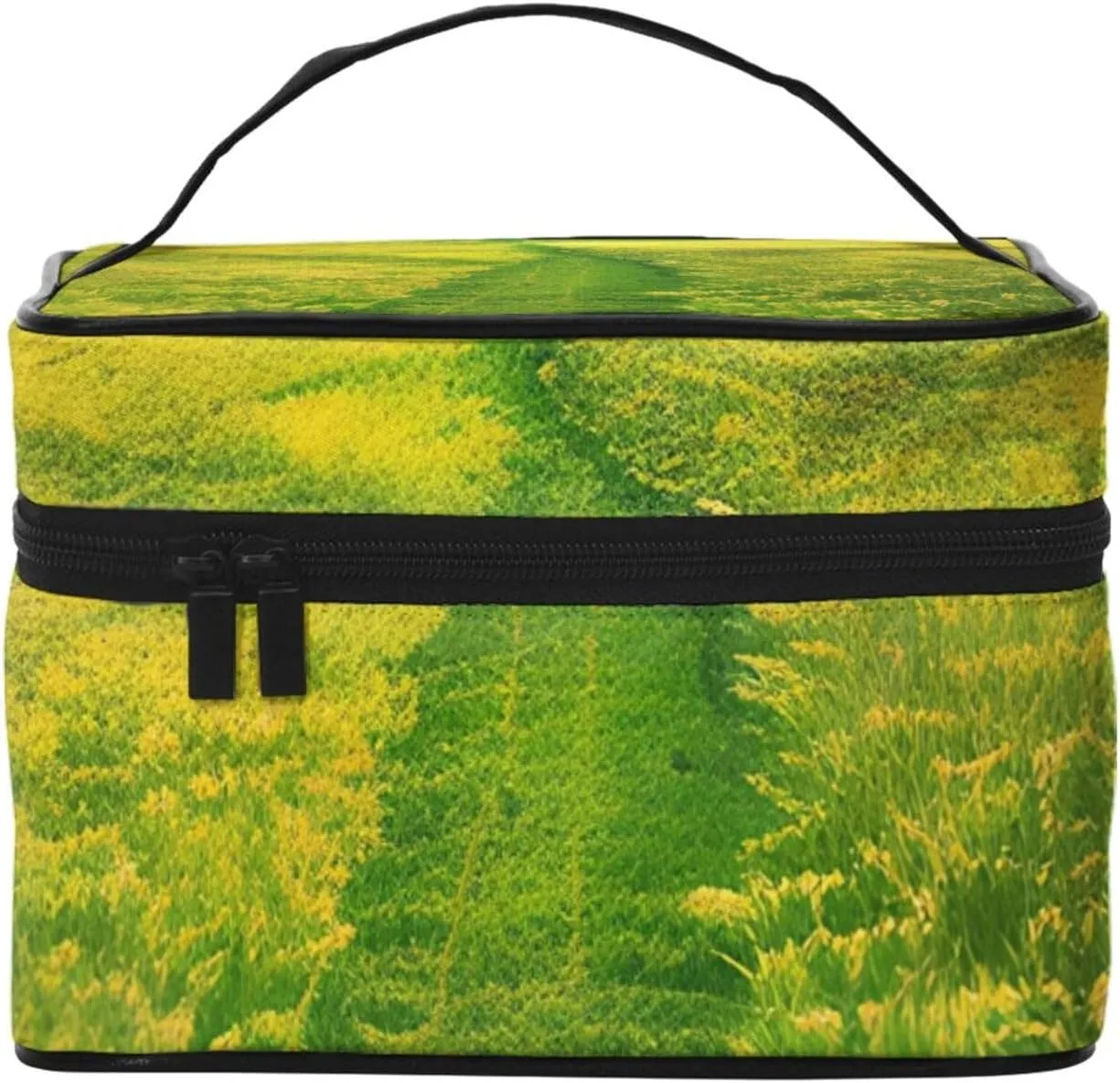 Grassland Paths Travel Cosmetic Bag Travel Toiletry Bag Cosmetic Bag For Men And Women, Suitable For Cosmetic Toiletries