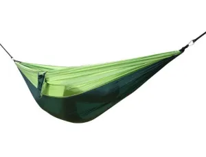 Green Nylon Parachute Fabric Double Hammock