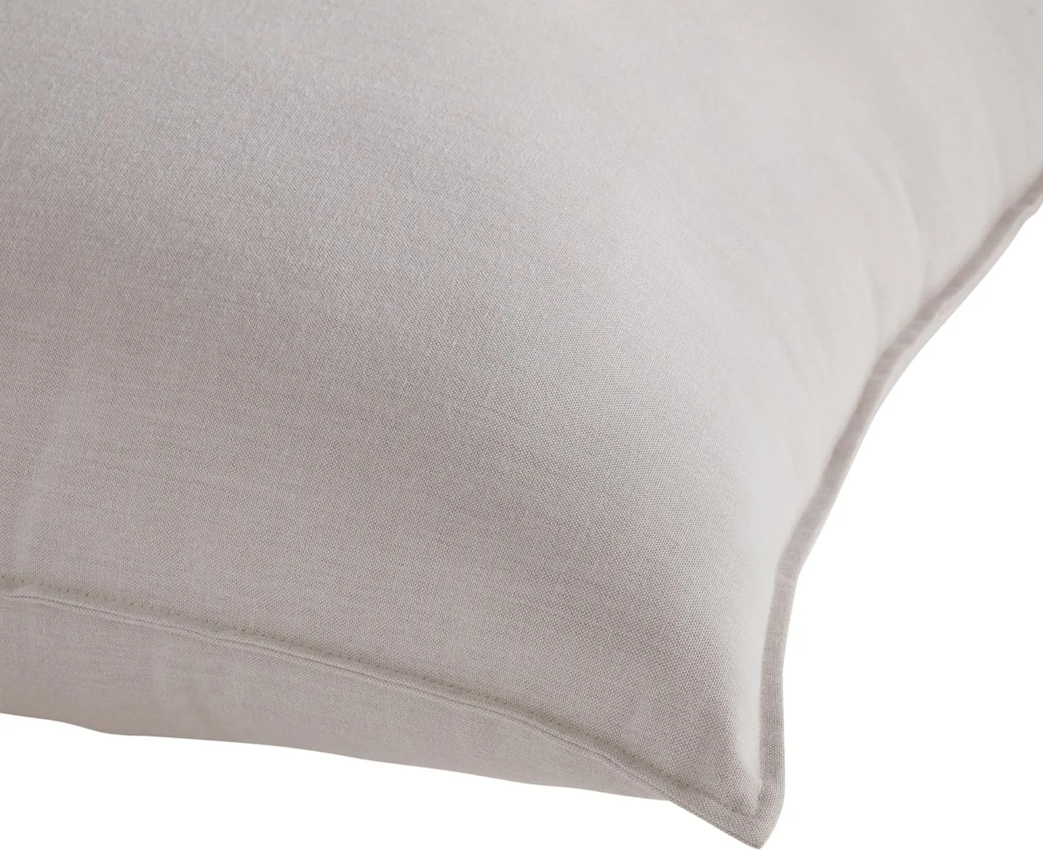 Greendale Home Fashions Modern Outdoor Sunbrella Fabric 2-Piece Deep Seat Chair Cushion, Cast Pumice