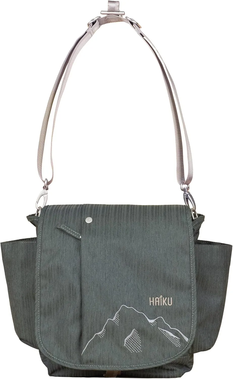 HAIKU To Go Convertible 2.0 Crossbody and Backpack Messenger-Style Travel Bag with Adjustable Shoulder Straps, Dual Pockets