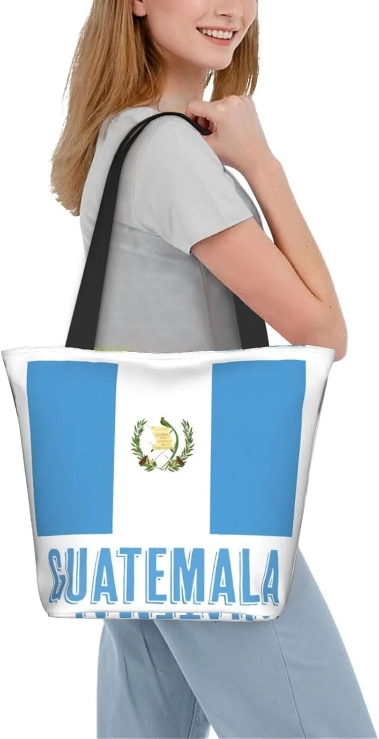 Haiti Flag Pray For Haiti Women's Tote Bag Shoulder Bag Shopping Handbag Large Capacity Handbag With Zipper