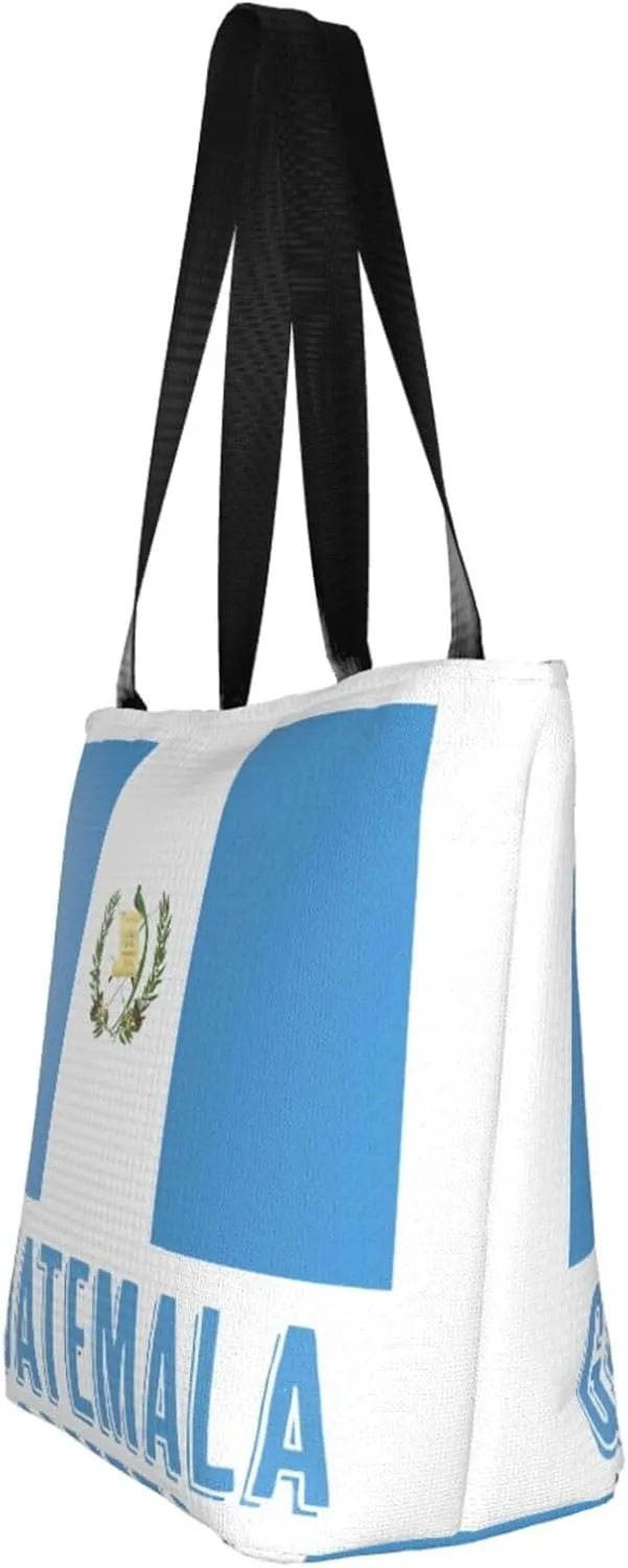 Haiti Flag Pray For Haiti Women's Tote Bag Shoulder Bag Shopping Handbag Large Capacity Handbag With Zipper
