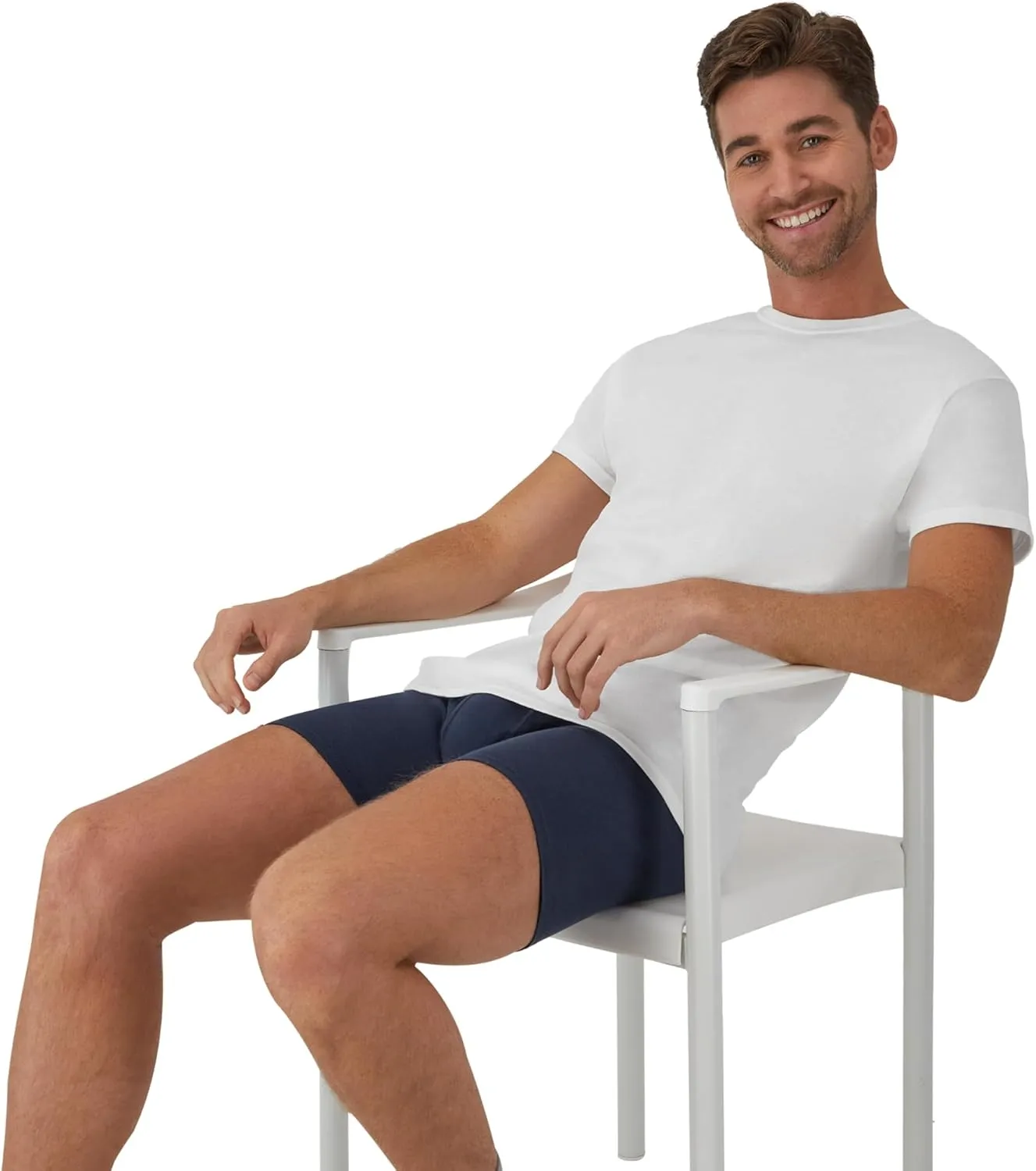 Hanes Men's Boxer Briefs, Cool Dri Moisture-Wicking Underwear, Cotton No-Ride-up for Men, Multi-Packs