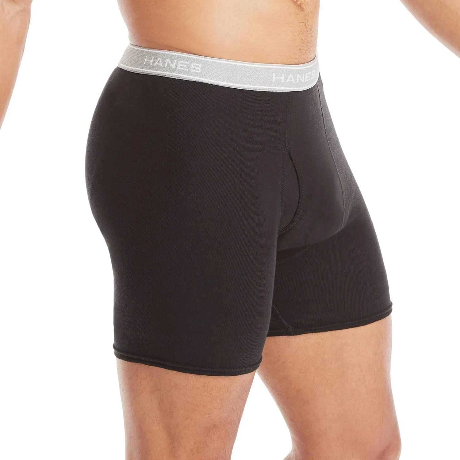 Hanes Men's Boxer Briefs, Cool Dri Moisture-Wicking Underwear, Cotton No-Ride-up for Men, Multi-Packs