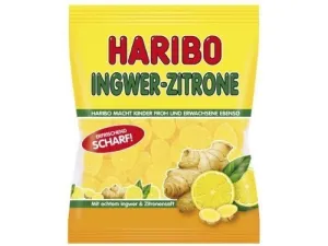 Haribo Ingwer-Zitrone Candy Bags, 4 Count, 200g Each