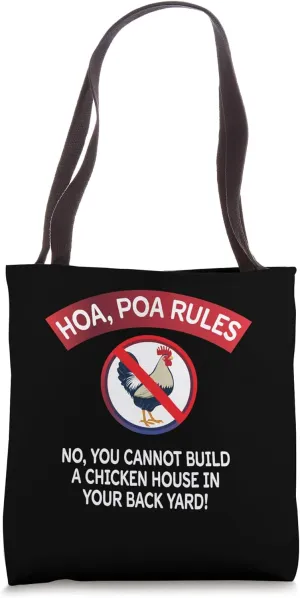 HOA President Homeowners Home Property Owners Association Tote Bag