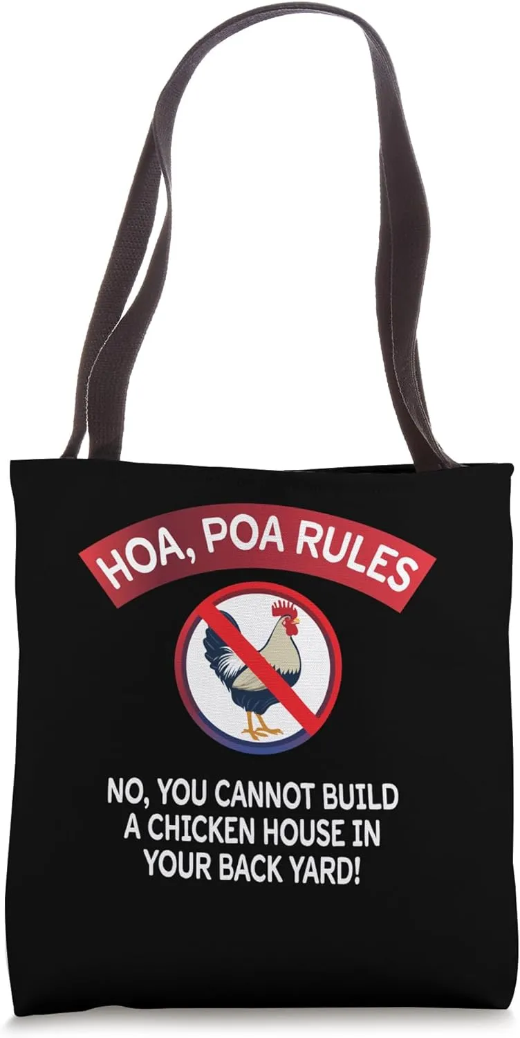 HOA President Homeowners Home Property Owners Association Tote Bag