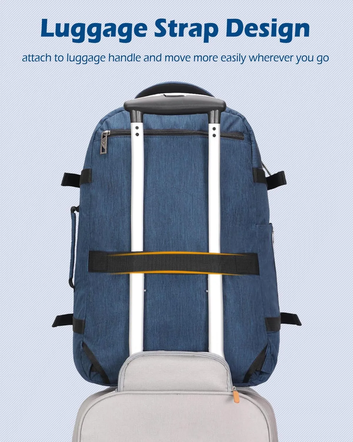 Hynes Eagle Travel Backpack 40L Flight Approved Carry on Backpack Men Large Cabin Weekender Laptop Backpack Women 15.6 inches