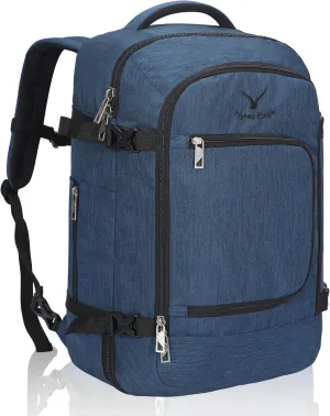 Hynes Eagle Travel Backpack 40L Flight Approved Carry on Backpack Men Large Cabin Weekender Laptop Backpack Women 15.6 inches