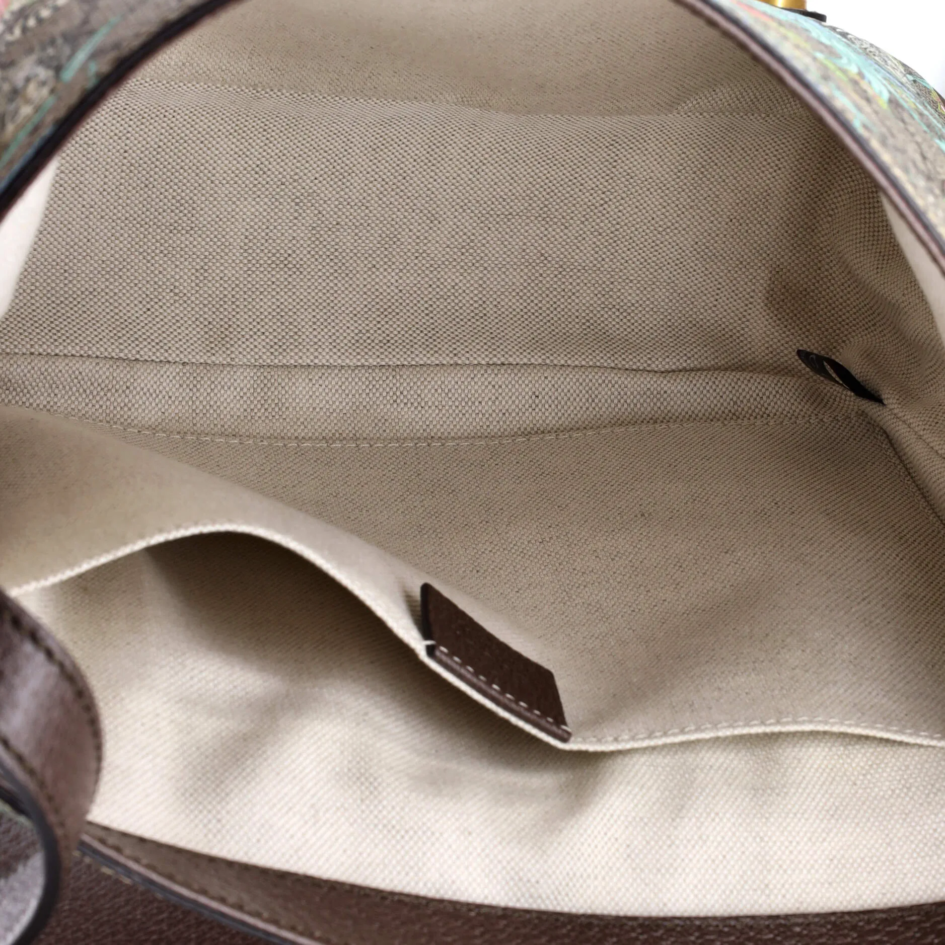 Interlocking G Patch Messenger Bag Printed GG Coated Canvas Medium
