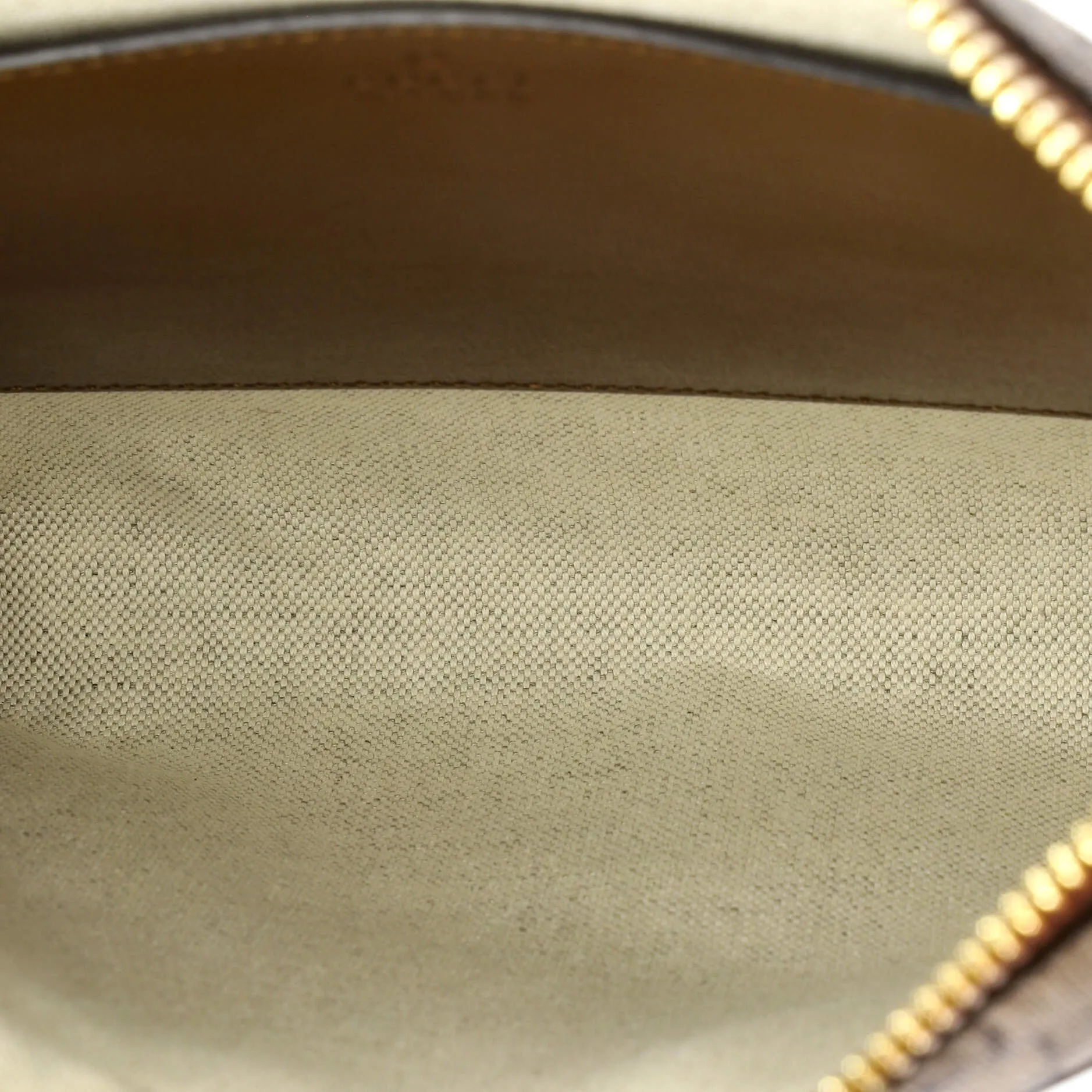 Interlocking G Patch Zip Messenger Bag GG Coated Canvas Small