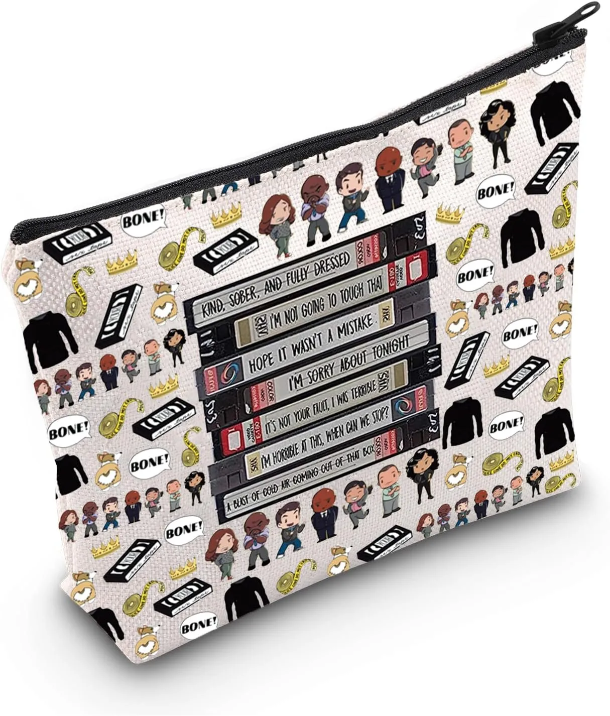 JYTAPP TV Show Cosmetic Bag B Precinct Gift Fans Gift Travel Makeup Bag