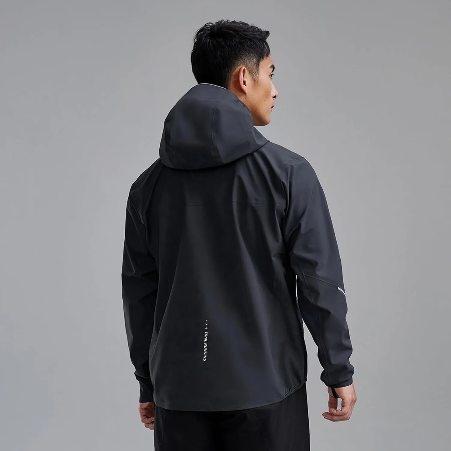 KAILAS Men's Running Jacket Lightweight Windrunner Hooded Track Jacket Packable Outdoor Windproof Rain Shell Athletic
