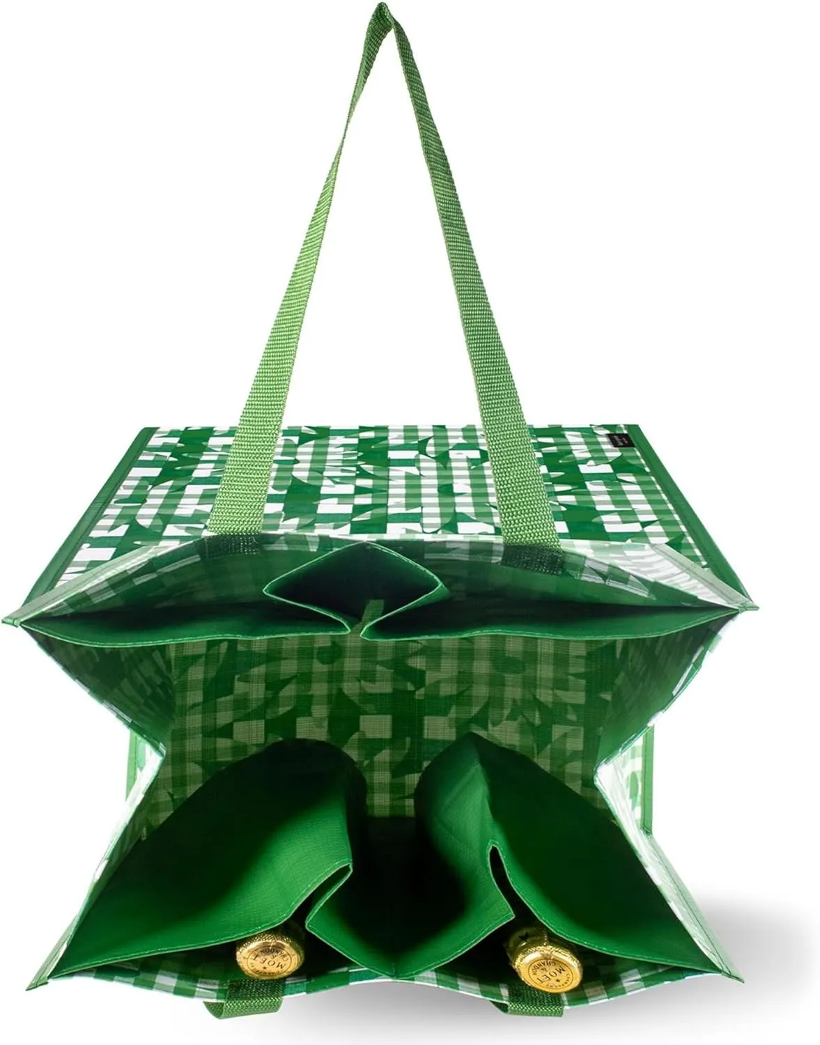 Kate Spade New York Reusable Shopping Bag, Grocery Tote with Shoulder Straps, Large Collapsible Tote